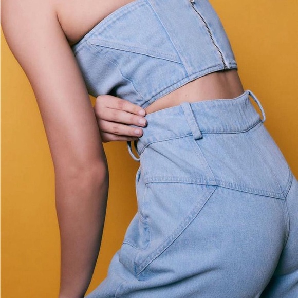 DENIM strapless set - Picture 4 of 4